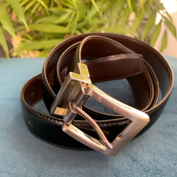 Reversible‎ Leather Belt Size 44 - Picture 2 of 6